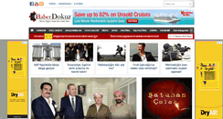 Desktop Screenshot of haberdokuz.com
